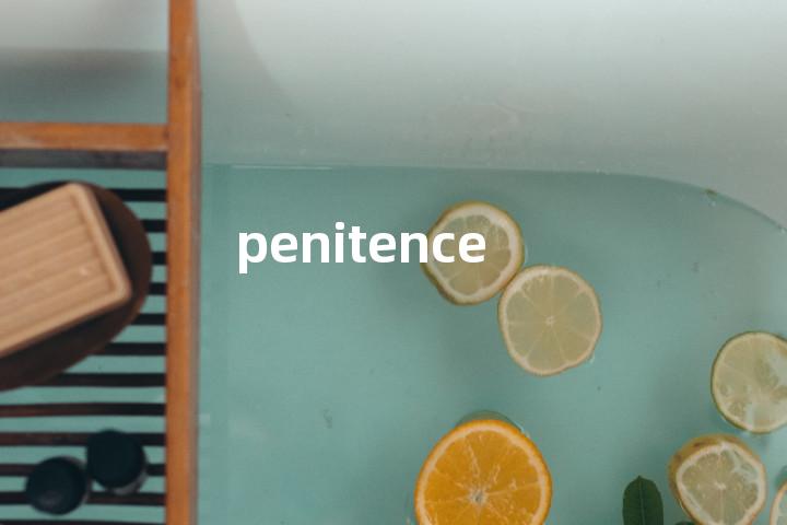 penitence
