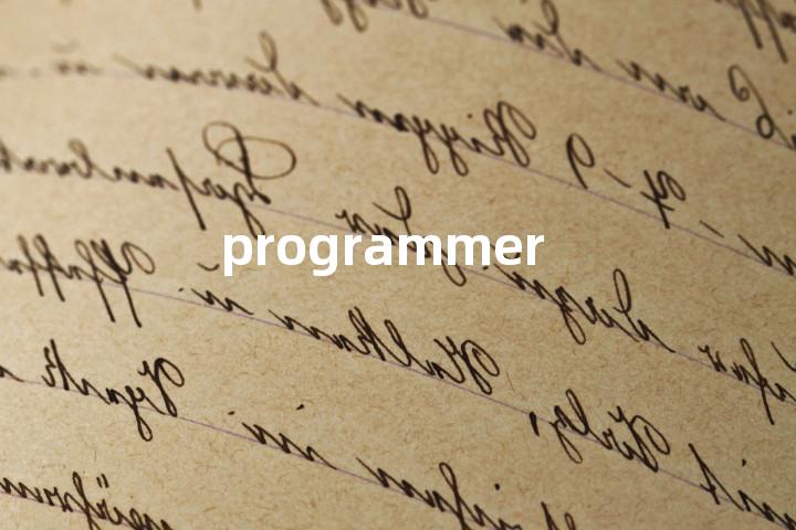 programmer