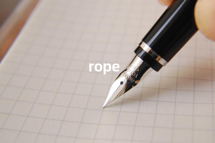rope