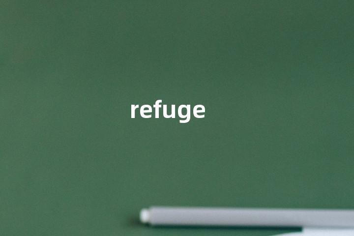 refuge