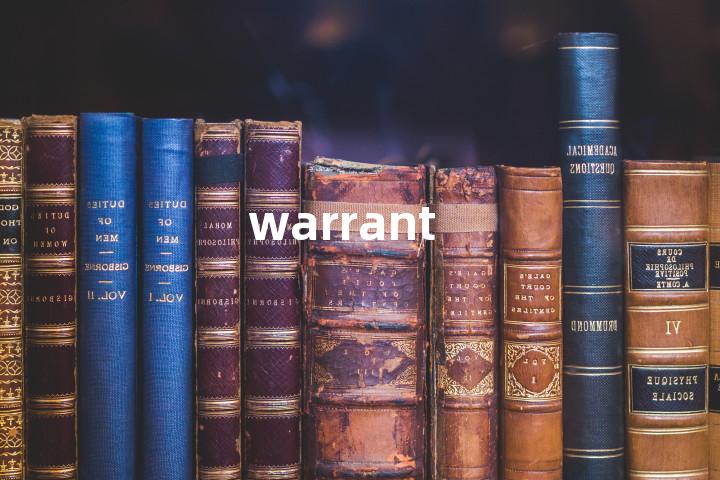 warrant