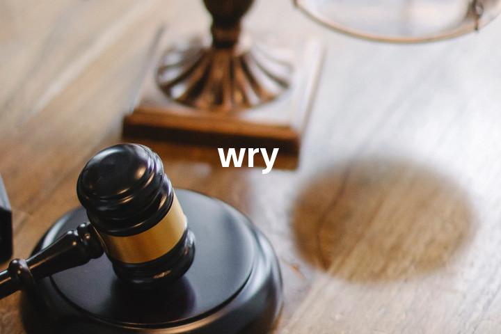 wry