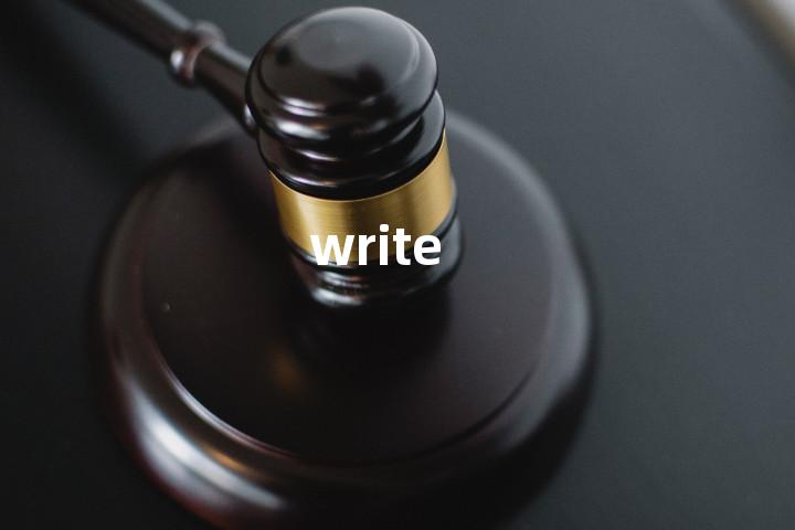 write