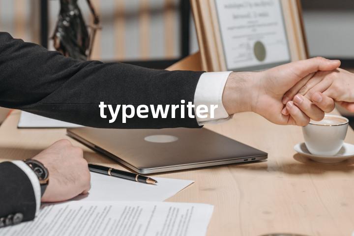 typewriter