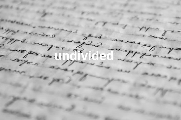 undivided