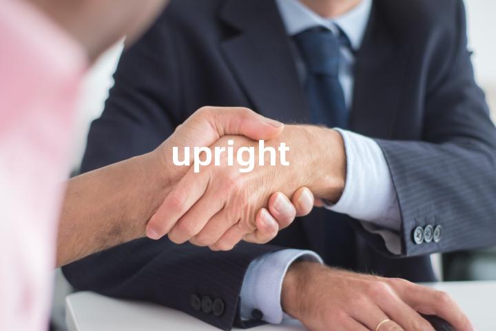 upright