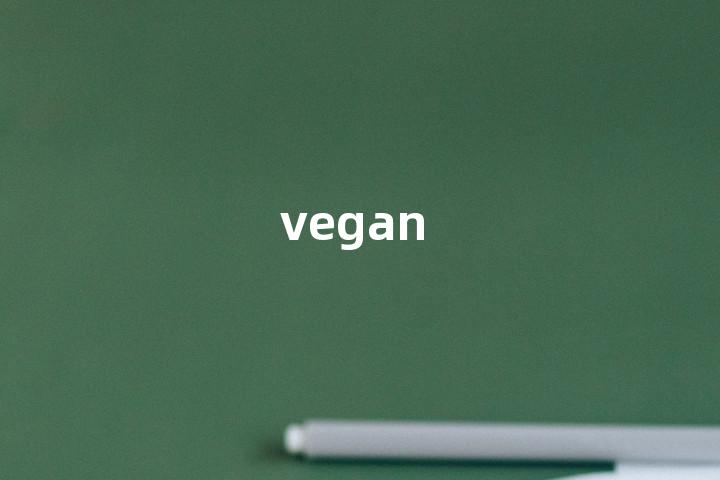 vegan