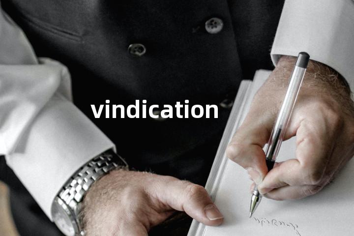 vindication