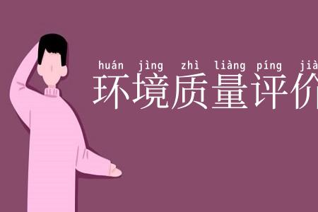 环境质量评价