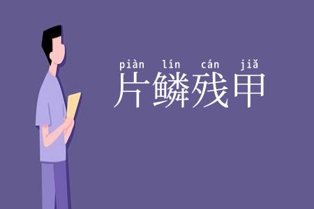 片鳞残甲