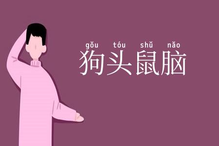 狗头鼠脑