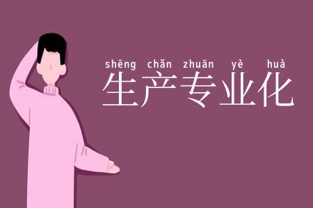 生产专业化