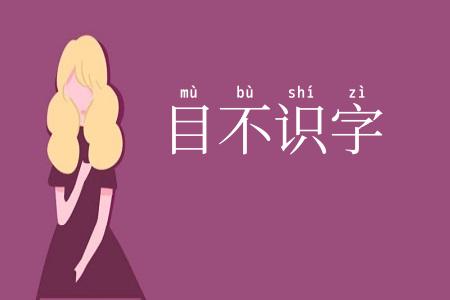 目不识字