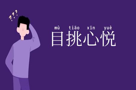 目挑心悦