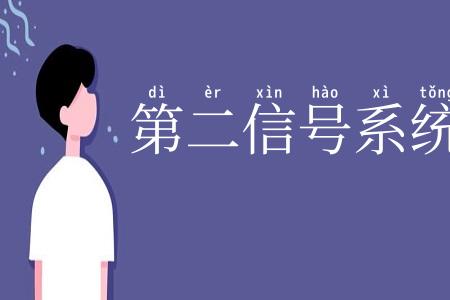 第二信号系统