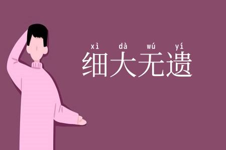 细大无遗