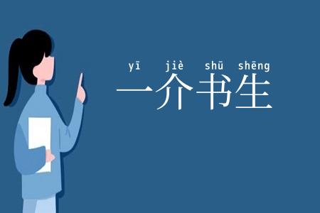 一介书生