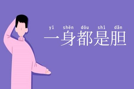 一身都是胆