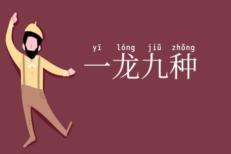 一龙九种