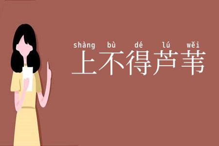 上不得芦苇