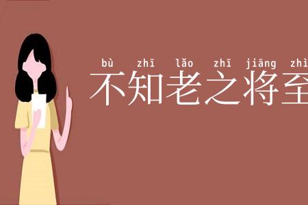 不知老之将至