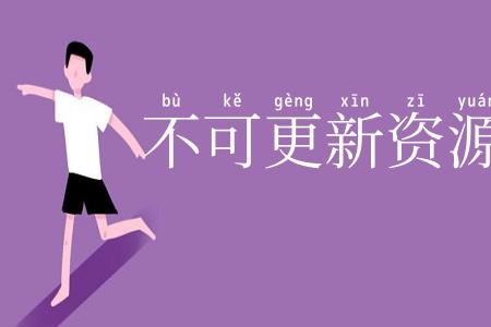 不可更新资源