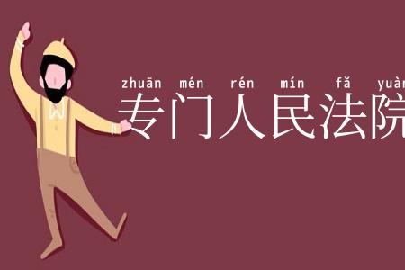 专门人民法院