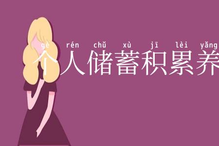 个人储蓄积累养老保险