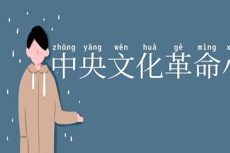 中央文化革命小组