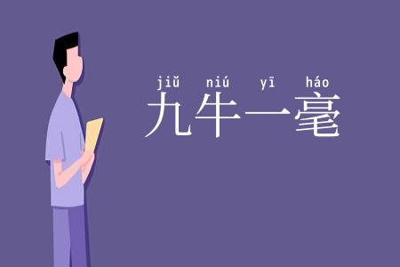 九牛一毫