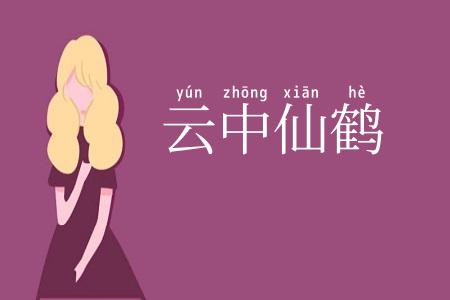 云中仙鹤