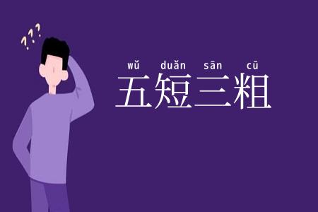 五短三粗