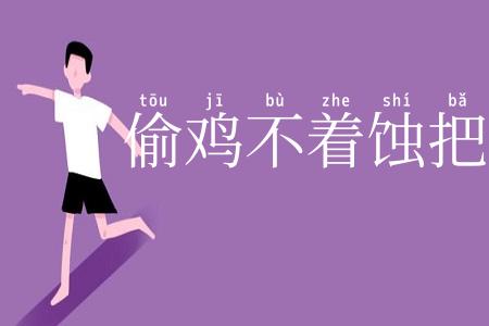 偷鸡不着蚀把米