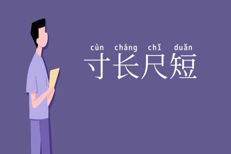 寸长尺短