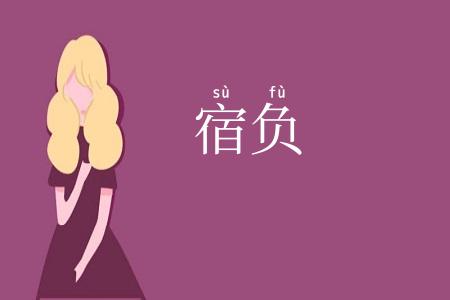 宿负