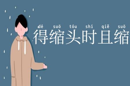 得缩头时且缩头