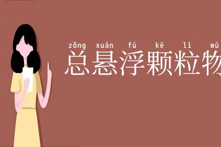 总悬浮颗粒物