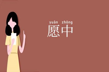 愿中