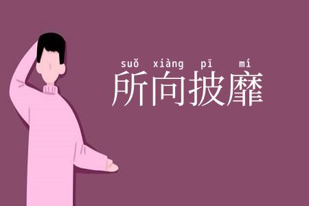 所向披靡