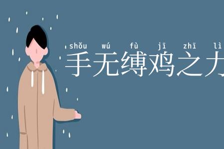 手无缚鸡之力