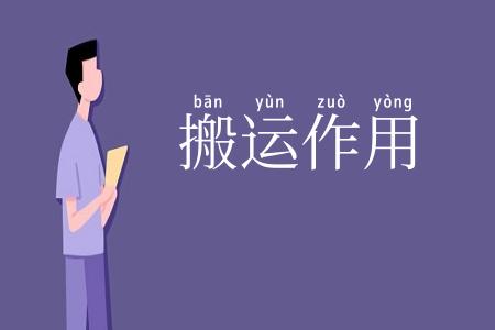 搬运作用