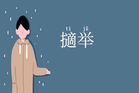 擿举