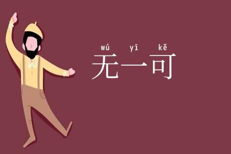 无一可