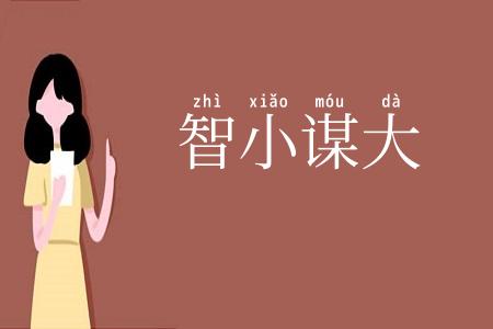 智小谋大