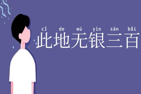 此地无银三百两