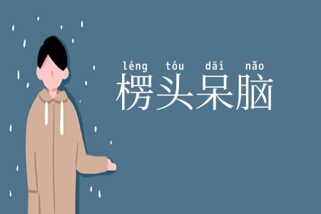 楞头呆脑