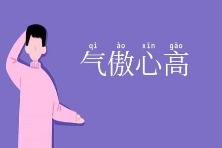 气傲心高