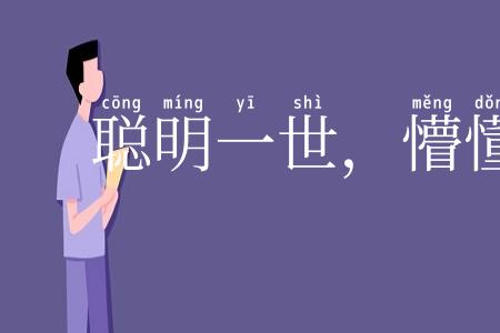 聪明一世，懵懂片时