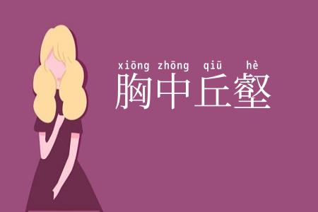 胸中丘壑