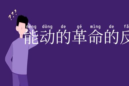 能动的革命的反映论